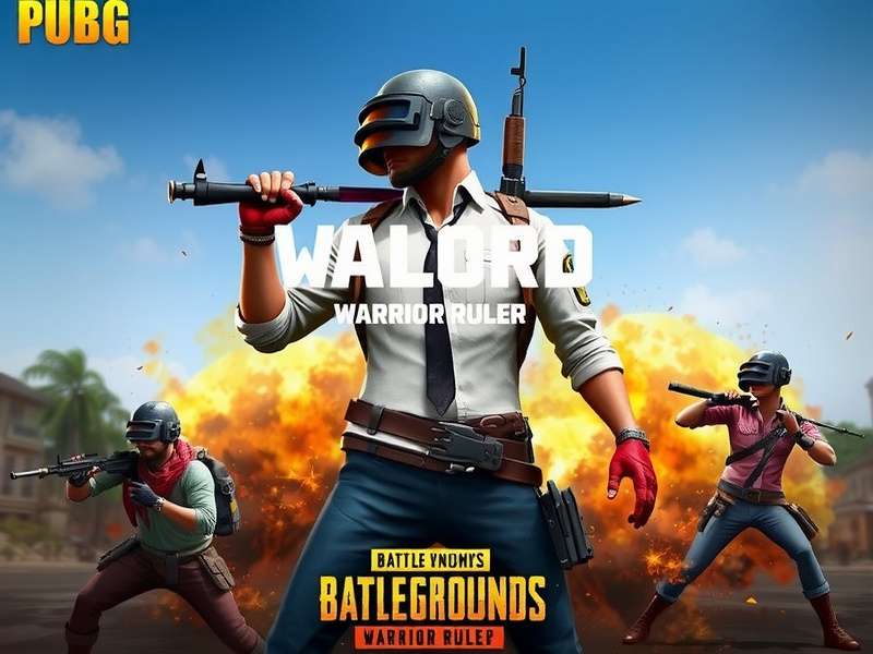 PUBG Warlord Warrior Ruler Official Cover - Desi Battle Royale India